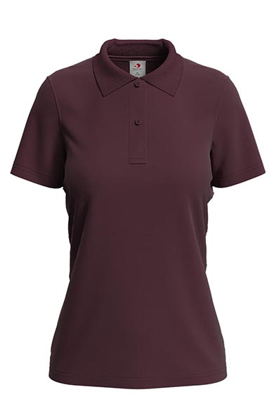 Short sleeve polo shirt for women